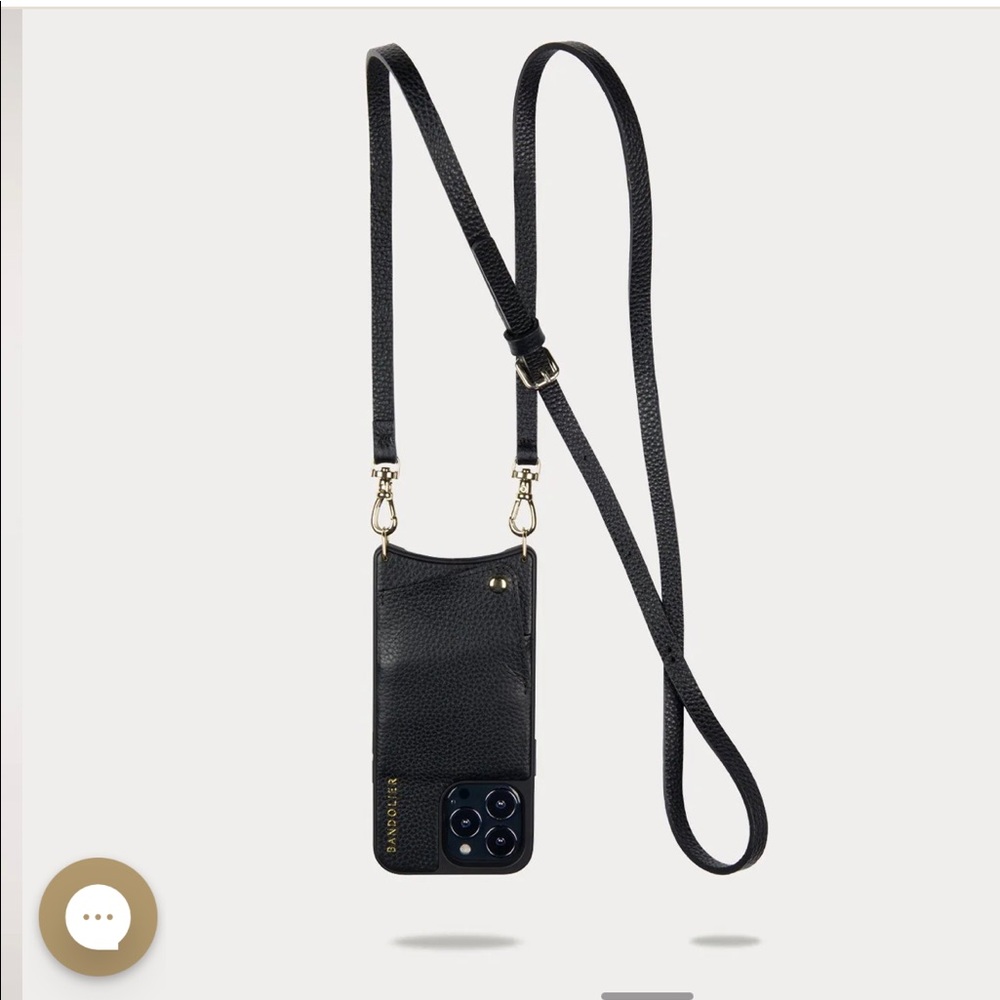 iPhone 11 Pro Pebble Leather Crossbody